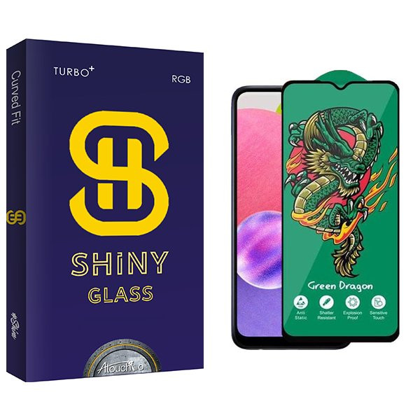 محافظ صفحه نمایش آتوچبو مدل Shiny Green_Dragon مناسب برای گوشی موبایل سامسونگ Galaxy A03