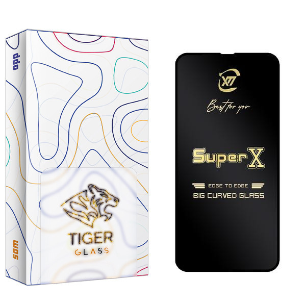 محافظ صفحه نمایش تایگر گلس مدل SAM2 SuperX مناسب برای گوشی موبایل اپل iPhone 13