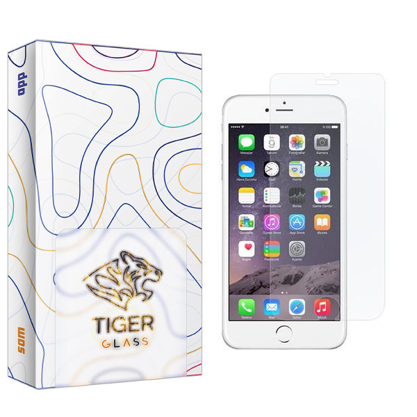 محافظ صفحه نمایش تایگر گلس مدل SAM2 مناسب برای گوشی موبایل اپل iPhone 6 Plus