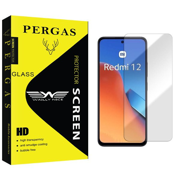 محافظ صفحه نمایش وایلی نایس مدل Pergas مناسب برای گوشی موبایل شیائومی Redmi 12