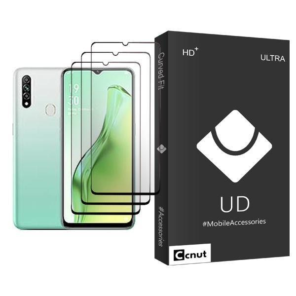 محافظ صفحه نمایش کوکونات مدل UDB Ultra MIX003 مناسب برای گوشی موبایل اوپو A31 بسته سه عددی