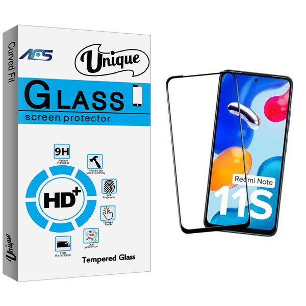 محافظ صفحه نمایش شیشه ای ای اف اس مدل Unique  مناسب برای گوشی موبایل شیائومی redmi note 11 s