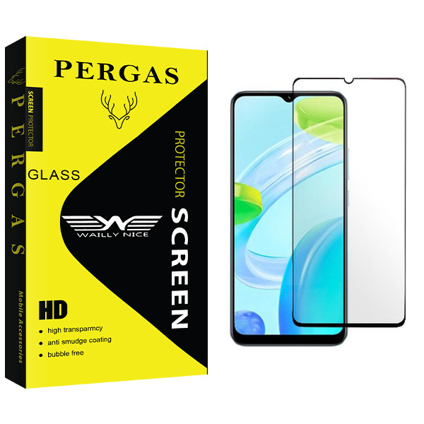 محافظ صفحه نمایش سرامیکی وایلی نایس مدل Pergas مناسب برای گوشی موبایل ریلمی C30