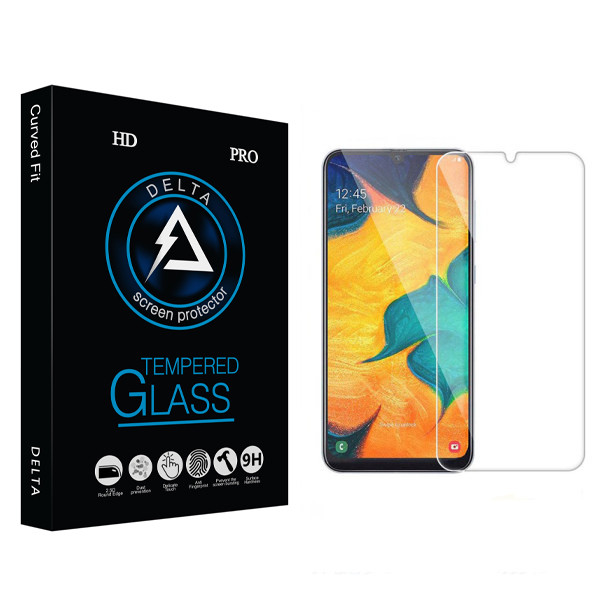 محافظ صفحه نمایش شیشه ای دلتا مدل HD مناسب برای گوشی موبایل سامسونگ Galaxy A10