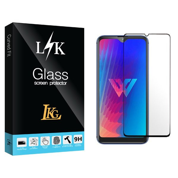 محافظ صفحه نمایش شیشه ای ال کا جی مدل LKK مناسب برای گوشی موبایل ال جی W30