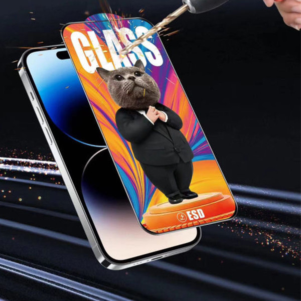 محافظ صفحه نمایش ال کا جی مدل LKK CAT مناسب برای گوشی موبایل سامسونگ Galaxy A34 5G