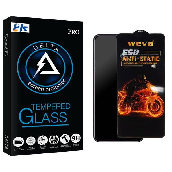 محافظ صفحه نمایش پی کی مدل Delta WevaESD مناسب برای گوشی موبایل سامسونگ Galaxy M02