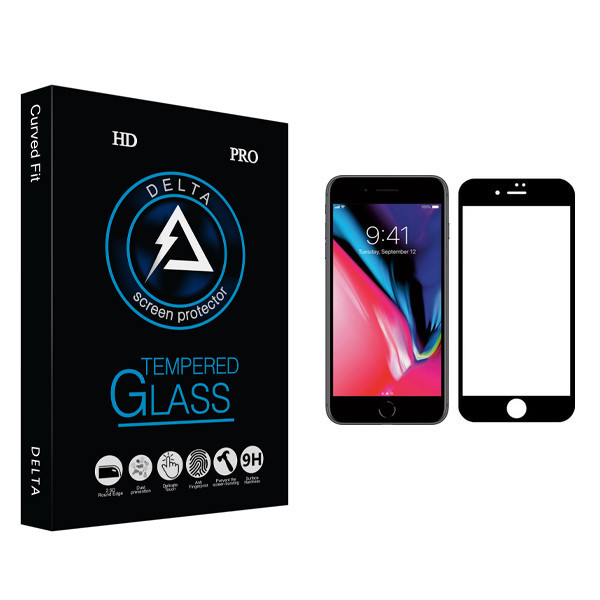 محافظ صفحه نمایش دلتا مدل Fit مناسب برای گوشی موبایل اپل iPhone 8