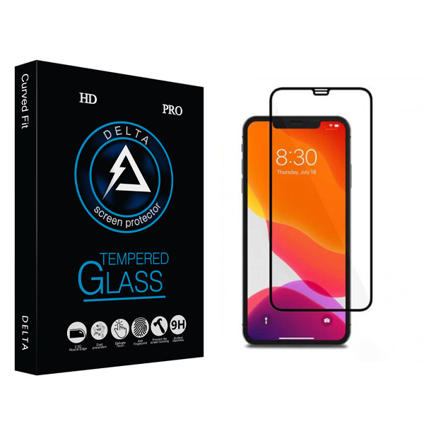 محافظ صفحه نمایش سرامیکی دلتا مدل Fit مناسب برای گوشی موبایل اپل iPhone 11