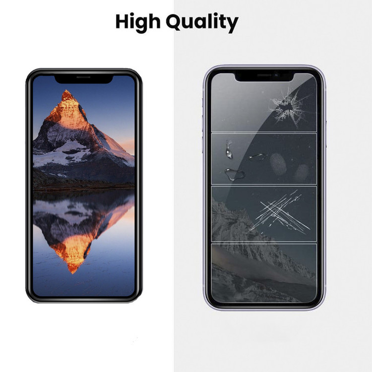 محافظ صفحه نمایش سرامیکی دلتا مدل Fit مناسب برای گوشی موبایل اپل iPhone 11