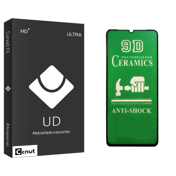 محافظ صفحه نمایش سرامیکی کوکونات مدل UDB Anti Shock مناسب برای گوشی موبایل شیائومی CC9 Pro / Note 10 / Note 10 Pro