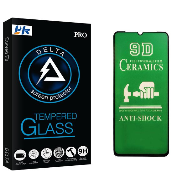 محافظ صفحه نمایش سرامیکی پی کی مدل Delta Anti Shock مناسب برای گوشی موبایل شیائومی Redmi Note 10 Pro