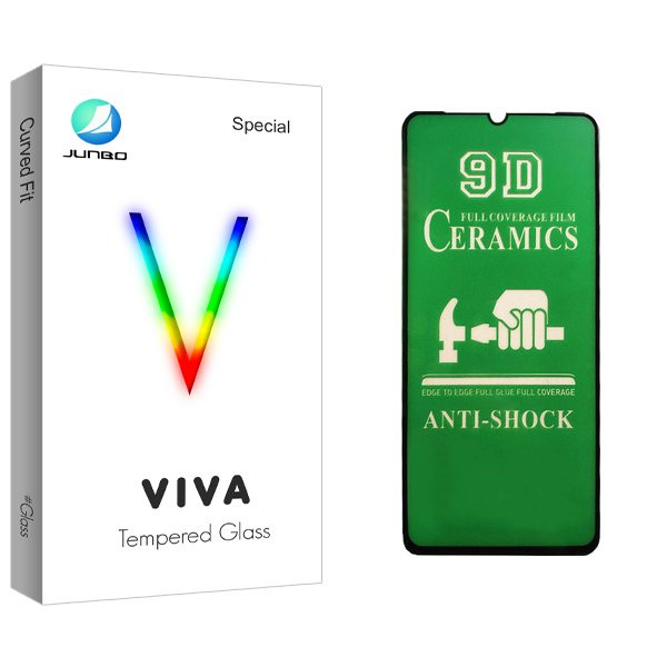 محافظ صفحه نمایش سرامیکی جانبو مدل Viva Anti Shock مناسب برای گوشی موبایل شیائومی CC9 Pro / Note 10 / Note 10 Pro / Note 10 Lite