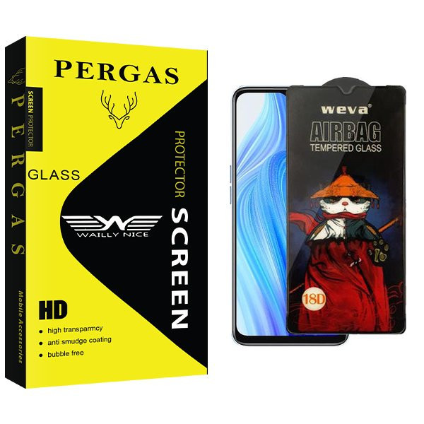 محافظ صفحه نمایش وایلی نایس مدل Pergas Airbag مناسب برای گوشی موبایل ریلمی V20