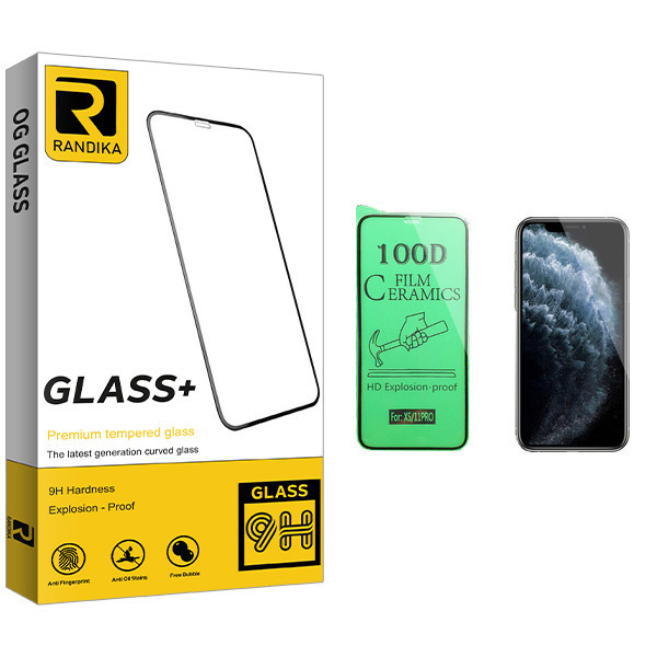 محافظ صفحه نمایش سرامیکی راندیکا مدل GLD مناسب برای گوشی موبایل اپل iPhone 11 Pro