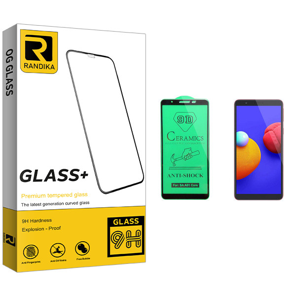 محافظ صفحه نمایش سرامیکی راندیکا مدل GLD مناسب برای گوشی موبایل سامسونگ Galaxy A01 core
