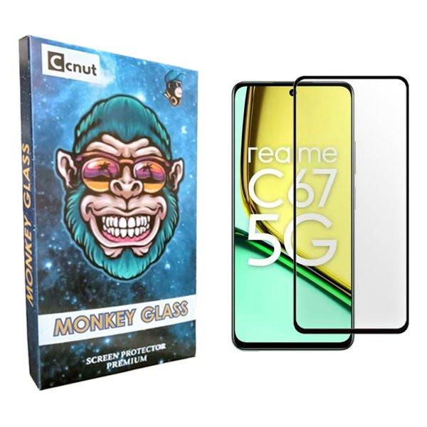 محافظ صفحه نمایش شیشه ای کوکونات مدل mnk مناسب برای گوشی موبایل ریلمی C67
