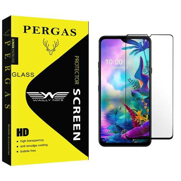 محافظ صفحه نمایش شیشه ای وایلی نایس مدل Pergas مناسب برای گوشی موبایل ال جی V50s ThinQ 5G