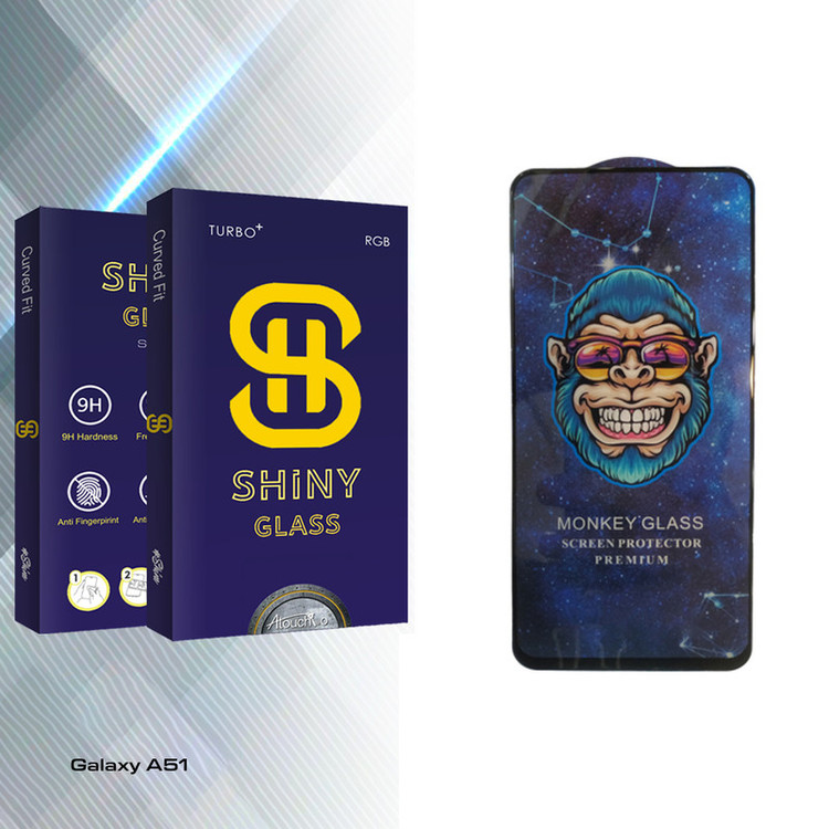 محافظ صفحه نمایش آتوچبو مدل Shiny ProMonkey مناسب برای گوشی موبایل سامسونگ Galaxy A51