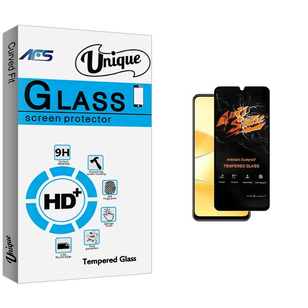 محافظ صفحه نمایش ای اف اس مدل Unique Antistatic مناسب برای گوشی موبایل ریلمی C51