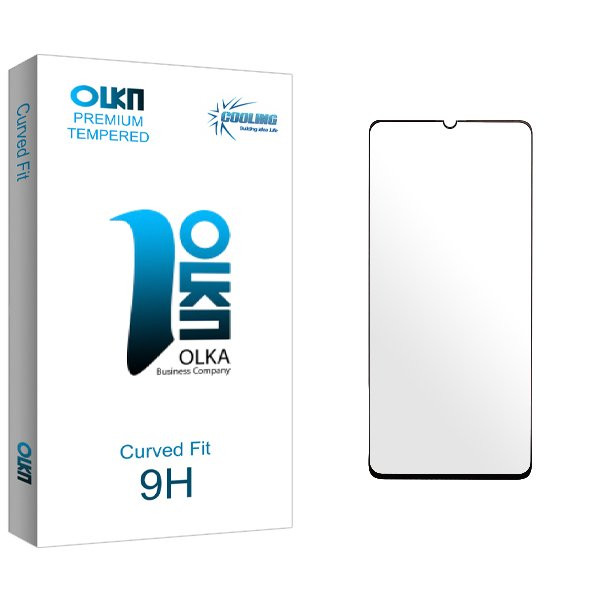 محافظ صفحه نمایش شیشه ای کولینگ مدل Olka مناسب برای گوشی موبایل شیائومی Redmi Note 9 4G