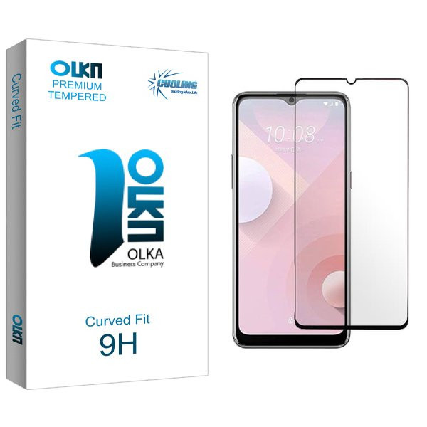 محافظ صفحه نمایش شیشه ای کولینگ مدل Olka مناسب برای گوشی موبایل اچ تی سی Desire 20 Plus