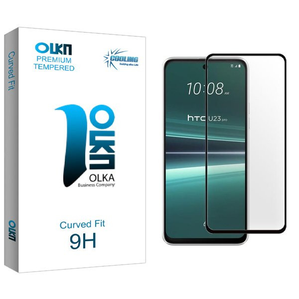 محافظ صفحه نمایش شیشه ای کولینگ مدل Olka مناسب برای گوشی موبایل اچ تی سی Desire U23 Pro