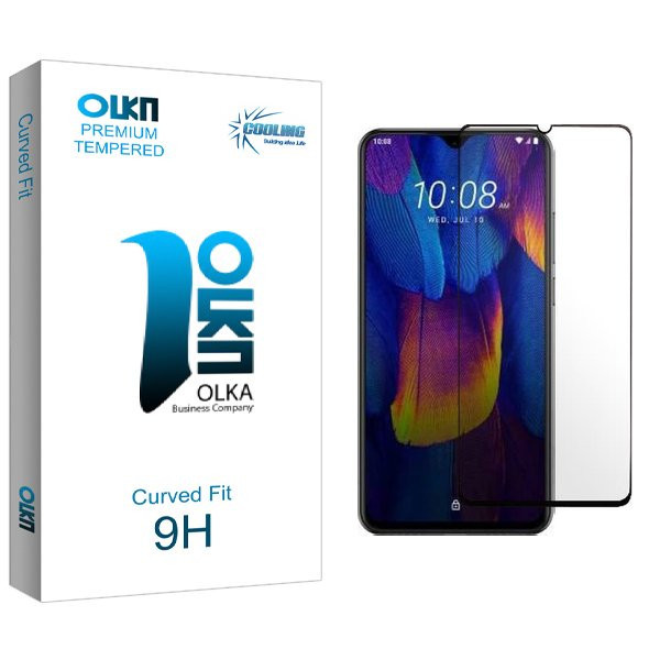 محافظ صفحه نمایش شیشه ای کولینگ مدل Olka مناسب برای گوشی موبایل اچ تی سی Wildfire X