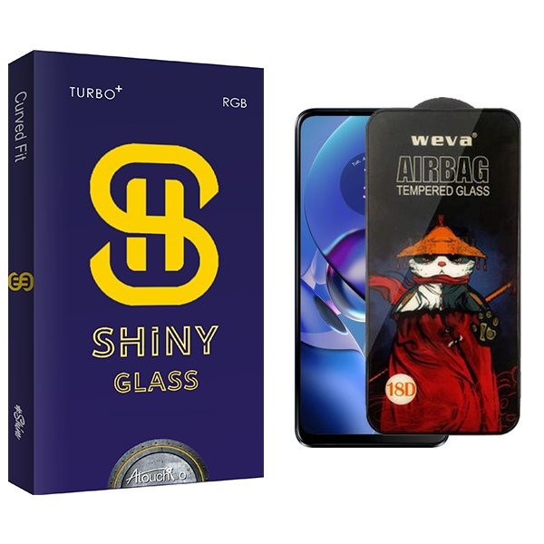 محافظ صفحه نمایش آتوچبو مدل Shiny Airbag مناسب برای گوشی موبایل موتورولا Moto G54 Power