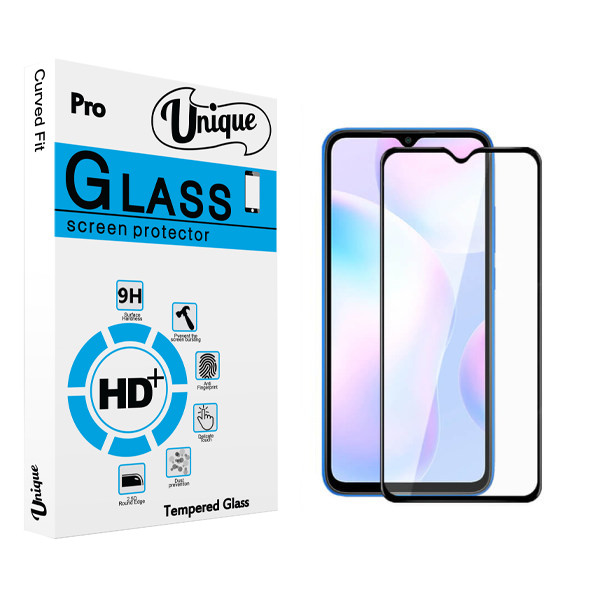 محافظ صفحه نمایش سرامیکی یونیک مدل +Clear مناسب برای گوشی موبایل شیائومی Redmi 9
