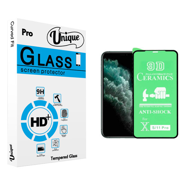محافظ صفحه نمایش یونیک مدل +Clear مناسب برای گوشی موبایل اپل iphone11 Pro