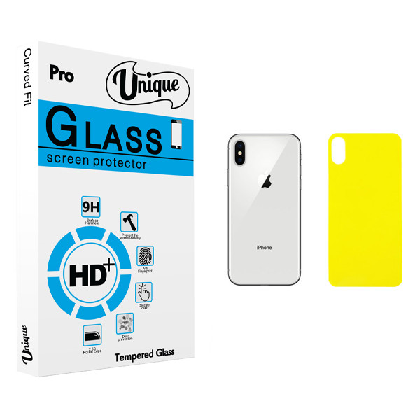 محافظ پشت گوشی یونیک مدل +Clear مناسب برای گوشی موبایل اپل iPhone X