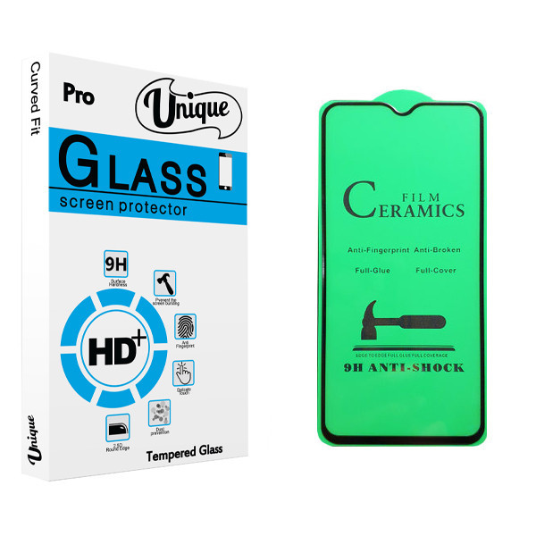محافظ صفحه نمایش سرامیکی یونیک مدل +Clear مناسب برای گوشی موبایل سامسونگ Galaxy M31