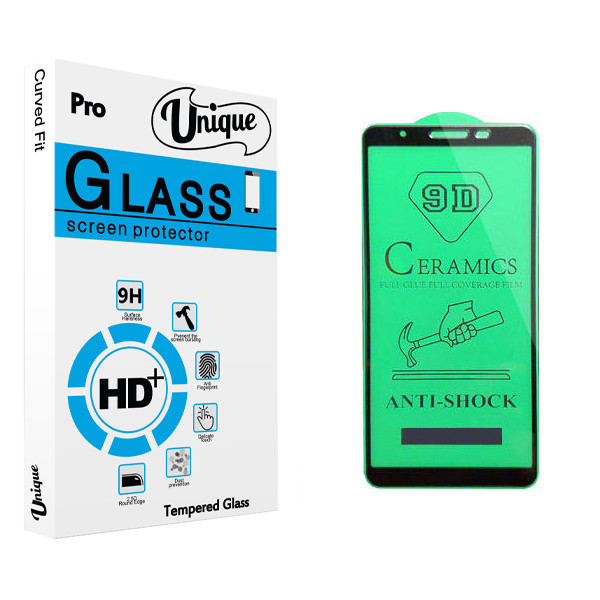 محافظ صفحه نمایش سرامیکی یونیک مدل +Clear مناسب برای گوشی موبایل سامسونگ Galaxy A3 Core
