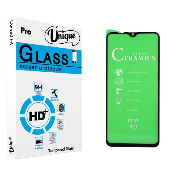محافظ صفحه نمایش یونیک مدل +Clear مناسب برای گوشی موبایل سامسونگ Galaxy M20