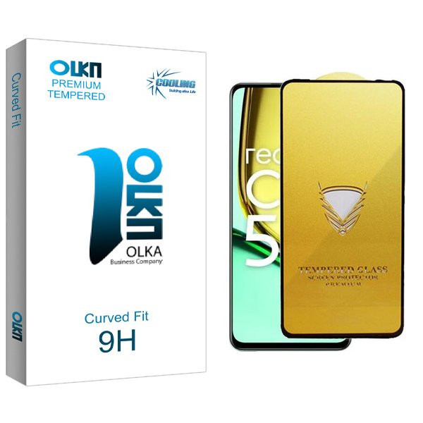 محافظ صفحه نمایش کولینگ مدل Olka OG مناسب برای گوشی موبایل ریلمی C67