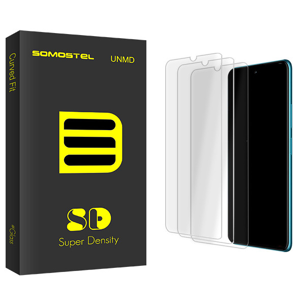 محافظ صفحه نمایش شیشه ای سوماستل مدل SD Glass MIX3 مناسب برای گوشی موبایل سامسونگ Galaxy A03 Core بسته سه عددی