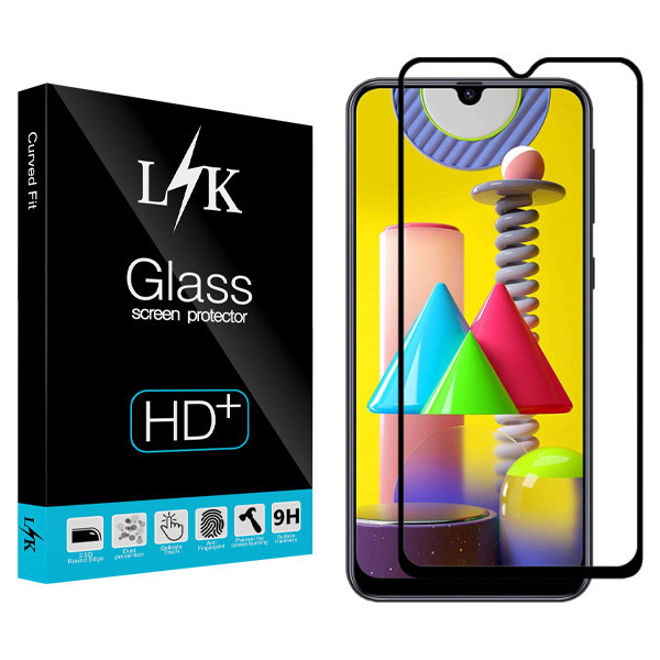 محافظ صفحه نمایش ال کی مدل +HD مناسب برای گوشی موبایل سامسونگ Galaxy M31