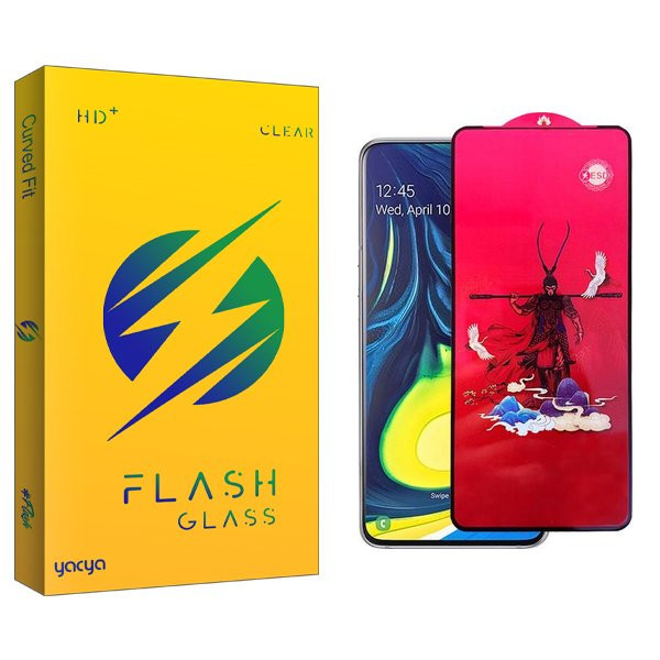 محافظ صفحه نمایش یاکیا مدل Yac King مناسب برای گوشی موبایل سامسونگ Galaxy A80