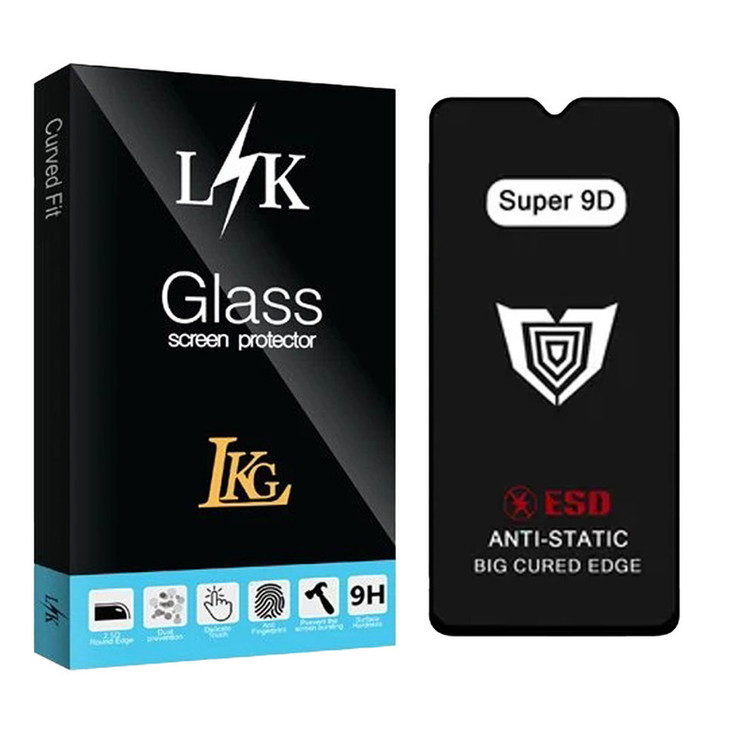 محافظ صفحه نمایش ال کا جی مدل Super 9D مناسب برای گوشی موبایل سامسونگ Galaxy A22 5G