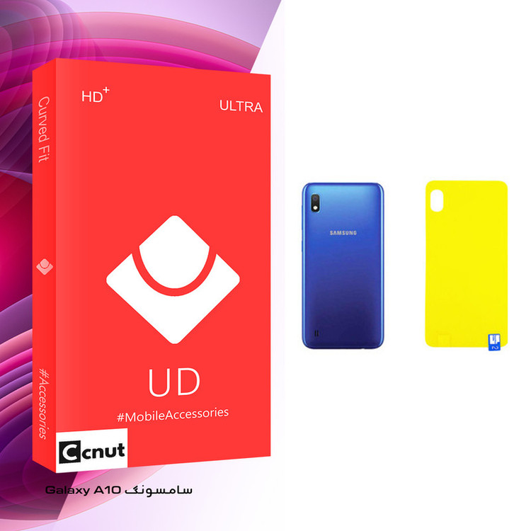 محافظ پشت گوشی کوکونات مدل UD Glass مناسب برای گوشی موبایل سامسونگ Galaxy A10