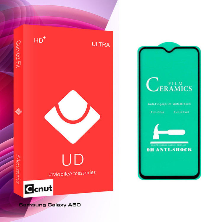 محافظ صفحه نمایش سرامیکی کوکونات مدل UD Glass مناسب برای گوشی موبایل سامسونگ Galaxy A50