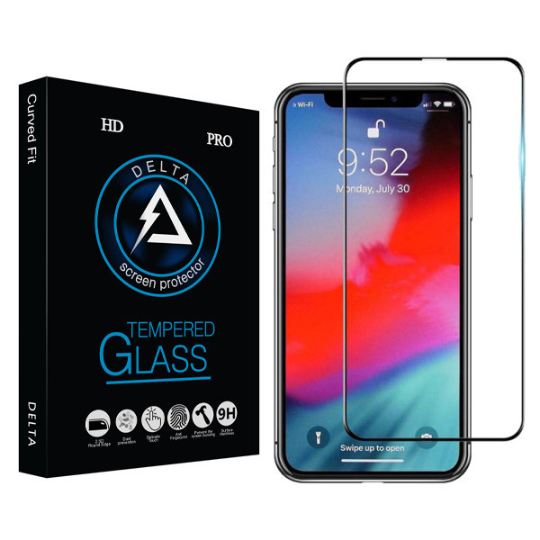 محافظ صفحه نمایش سرامیکی مات دلتا مدل PRO مناسب برای گوشی موبایل اپل Iphone xr