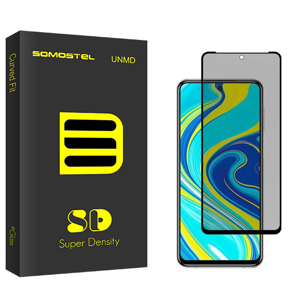 محافظ صفحه نمایش حریم شخصی سوماستل مدل SD مناسب برای گوشی موبایل شیائومی Redmi Note 9S