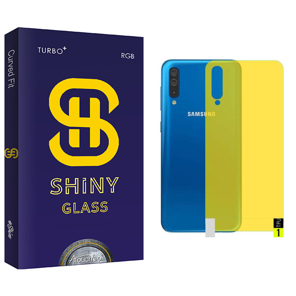 محافظ پشت گوشی آتوچبو مدل Shiny Glass مناسب برای گوشی موبایل سامسونگ A50