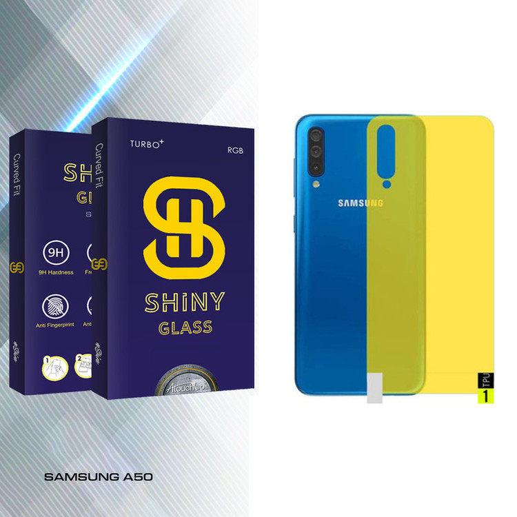 محافظ پشت گوشی آتوچبو مدل Shiny Glass مناسب برای گوشی موبایل سامسونگ A50