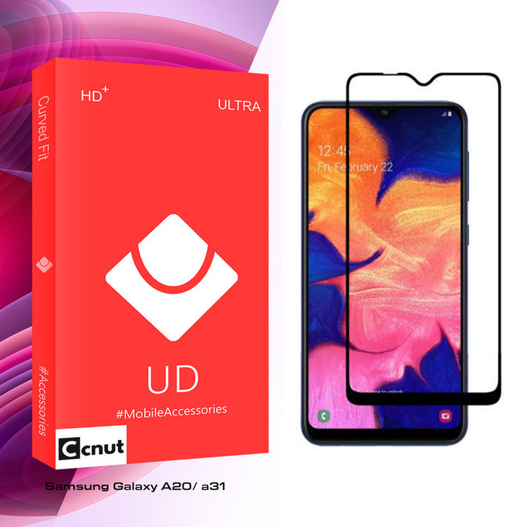 محافظ صفحه نمایش کوکونات مدل UD Glass مناسب برای گوشی موبایل سامسونگ Galaxy A20/ a31