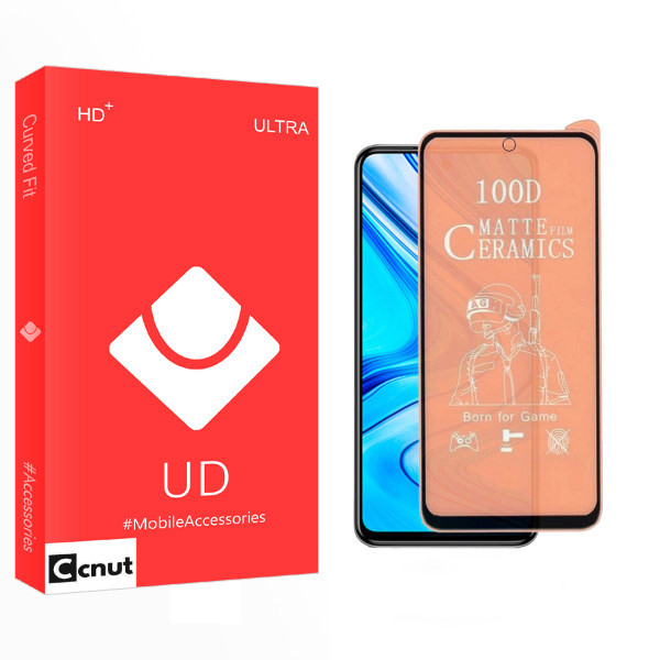 محافظ صفحه نمایش سرامیکی کوکونات مدل UD Glass مناسب گوشی موبایل شیائومی Redmi Note 9S / Note 9 Pro
