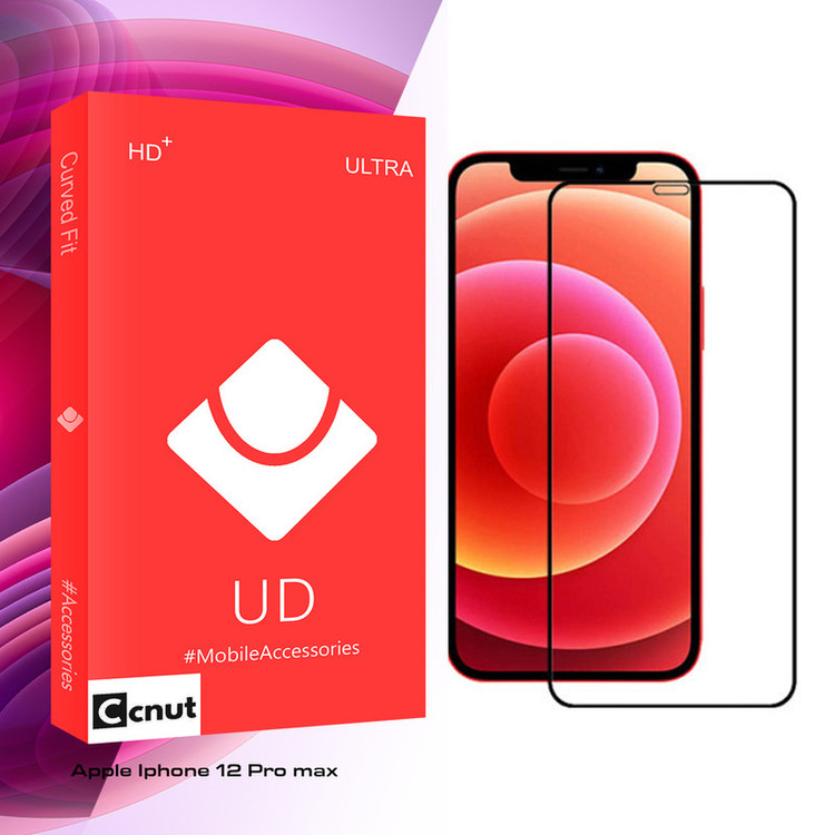 محافظ صفحه نمایش سرامیکی کوکونات مدل UD Glass مناسب برای گوشی موبایل اپل Iphone 12 Pro max