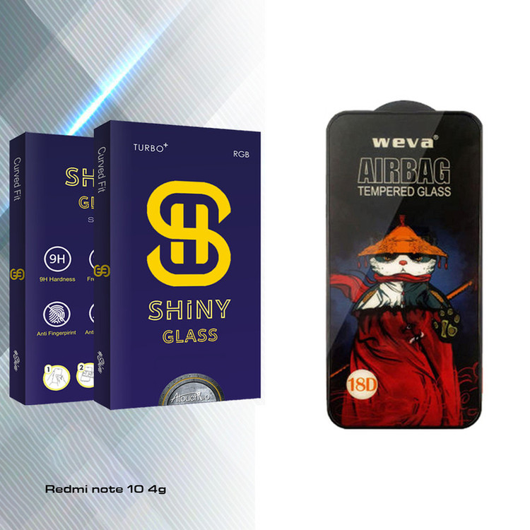 محافظ صفحه نمایش آتوچبو مدل Shiny Pro_Airbag مناسب برای گوشی موبایل شیائومی Redmi note 10 4g